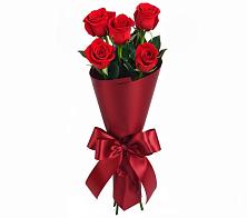 Букет 5 Красных роз Эдлесс Лав в Карпинске