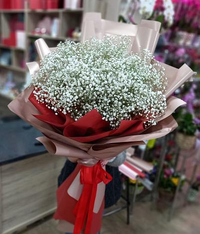 Букет цветов из: Гипсофила в Карпинске