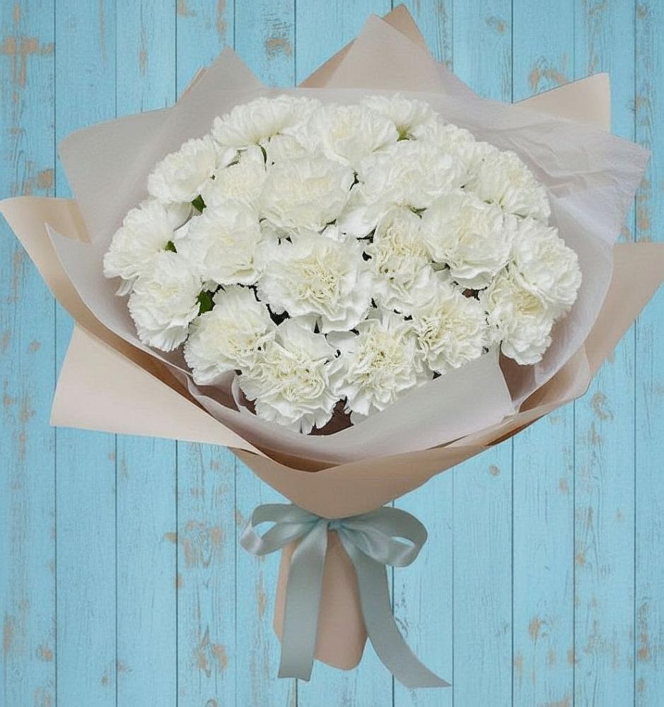 Букет цветов из: Гвоздики в Карпинске