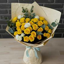 Букет цветов из:  Розы #REPLACE_PRED# Карпинске