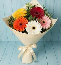 Букет цветов из:  Герберы в Карпинске