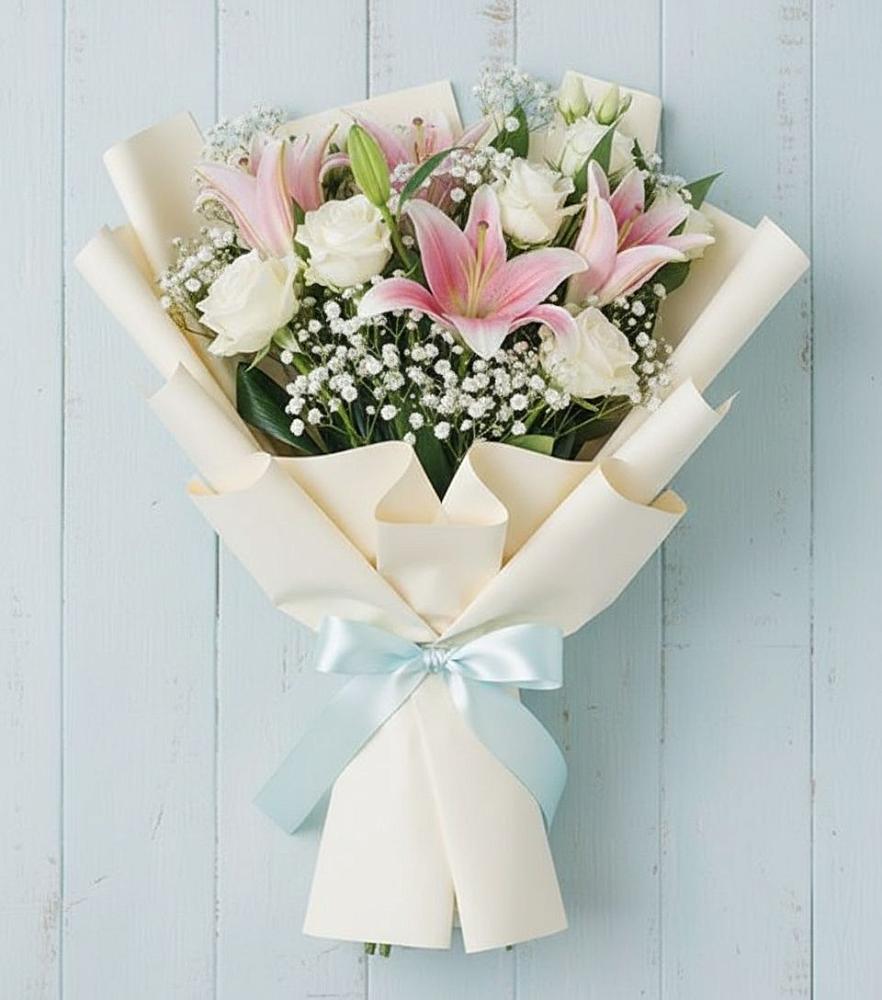 Букет цветов из: Лилии в Карпинске