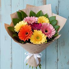 Букет цветов из:  Герберы #REPLACE_PRED# Карпинске