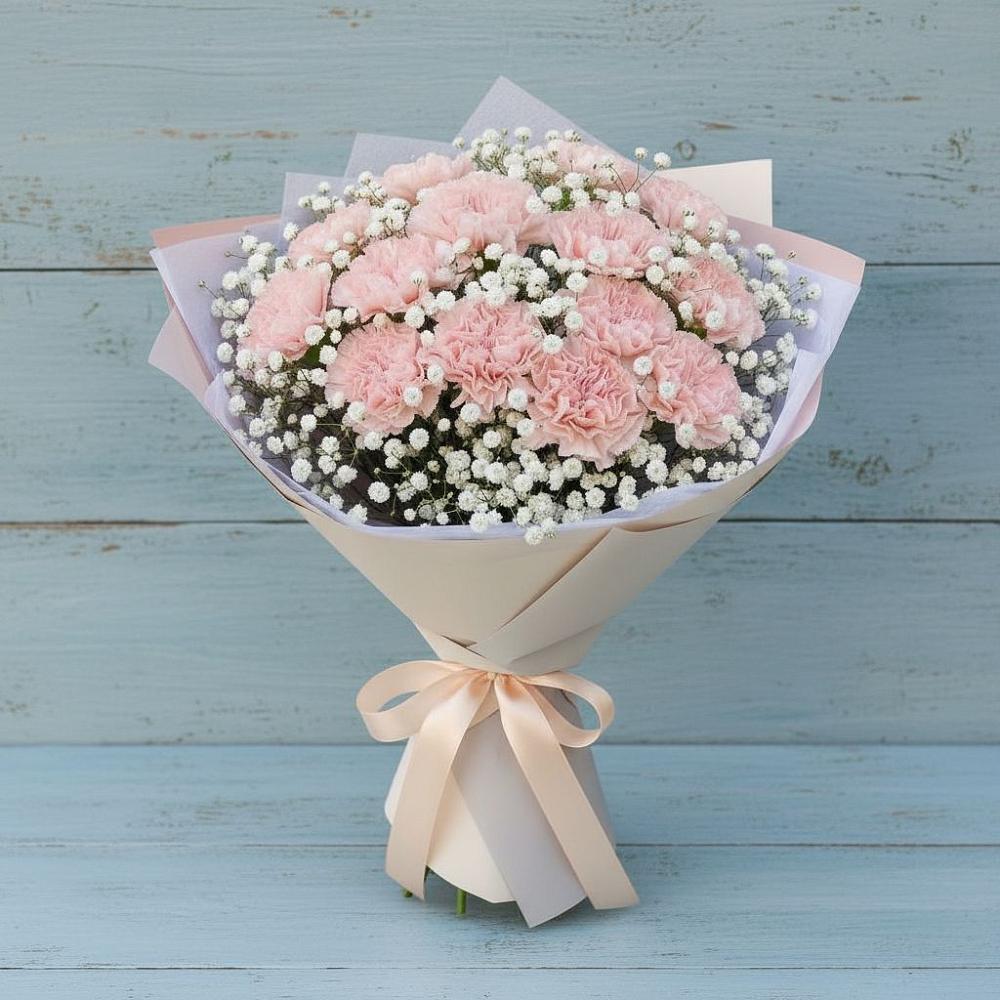 Букет цветов из: Гвоздики в Карпинске