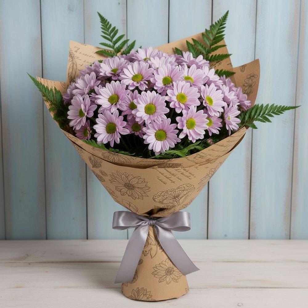 Букет цветов из: Хризантемы в Карпинске