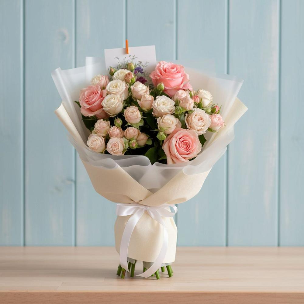 Букет цветов из: Розы в Карпинске