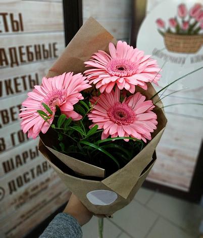 Букет цветов из: Герберы в Карпинске