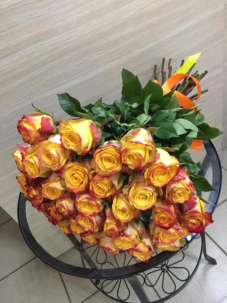 Букет Желтые розы в Карпинске