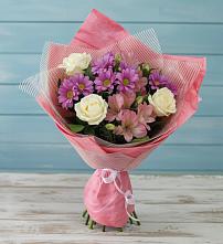 Букет цветов из:  Герберы #REPLACE_PRED# Карпинске