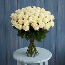 Букет 51 Белая роза Эдлесс Лав #REPLACE_PRED# Карпинске