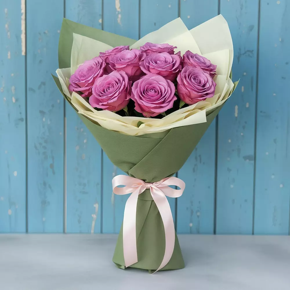 Букет Розы Фёрст Леди в Карпинске